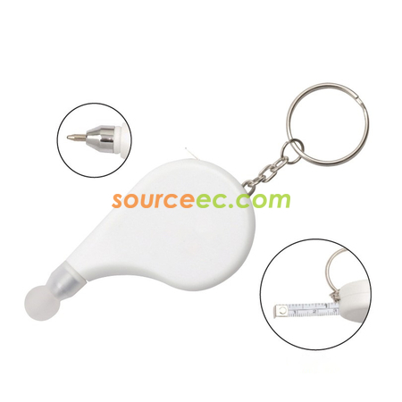 Customization Comma Shape Tape Measure With Ballpen Promotional Products