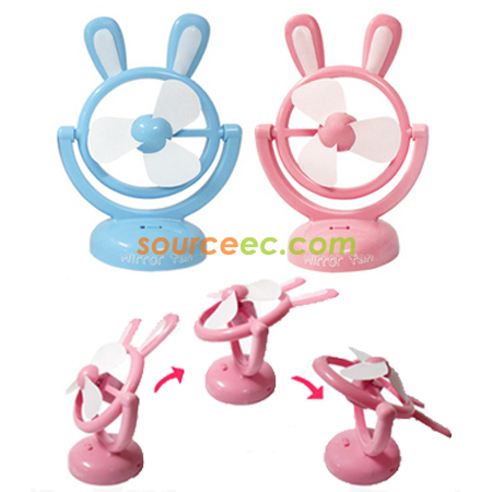 Customization Easter Gift  USB Rabbit Fan Promotional Products