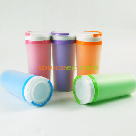 Customization 480ML Bilayer Storage Cup  Promotional Products