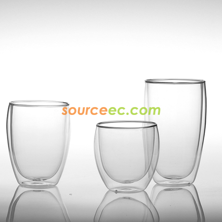 Double Glass Cup