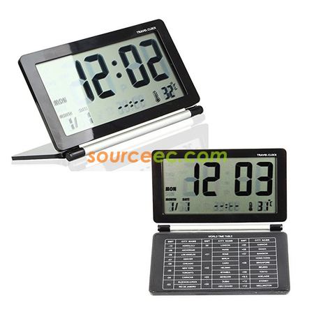 Customization Clamshell electronic clock Promotional Products