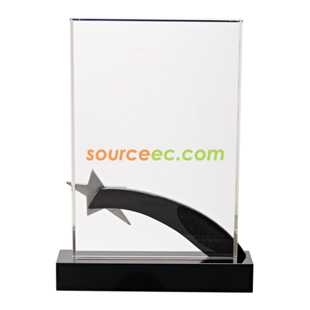 Customization Black Label Crystal Awards Promotional Products