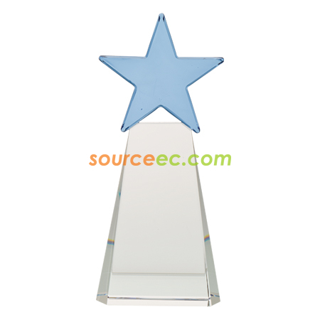 Customization Sapphire Dynostar Crystal Awards Promotional Products