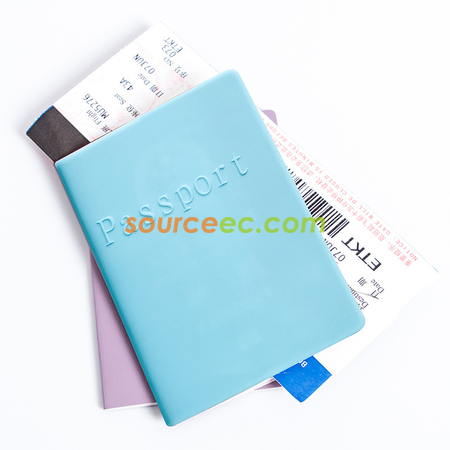 Customization Silicone passport case Promotional Products