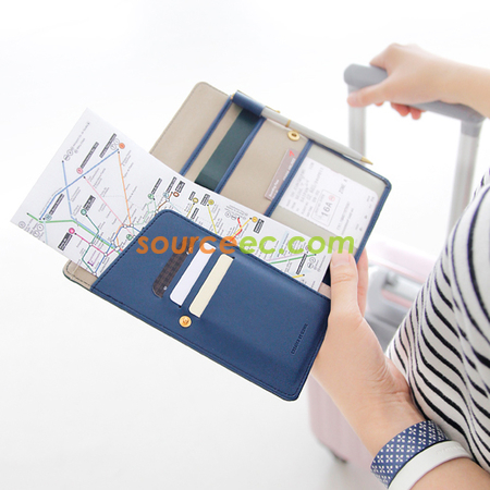 Customization PU passport case Promotional Products