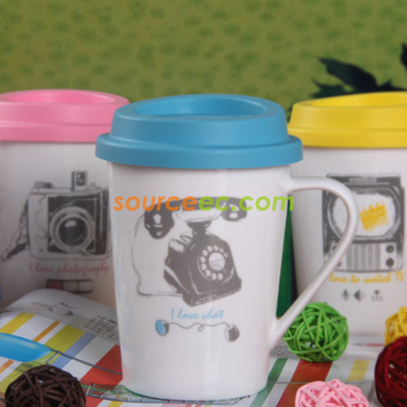 Customization 375ML Eco Ceramic Mug Promotional Products