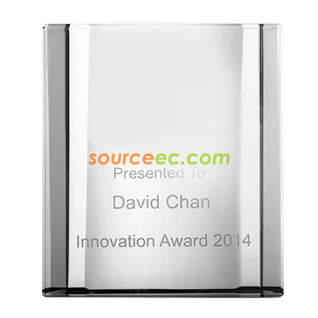 Customization Cube Crystal Trophy Promotional Products