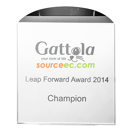 Customization European Arch Crystal Trophy Promotional Products