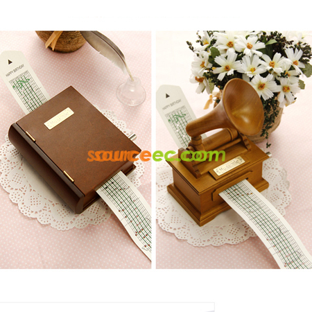Customization DIY Music Box Promotional Products