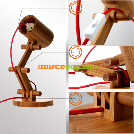 Customization Bamboo Lamp Promotional Products