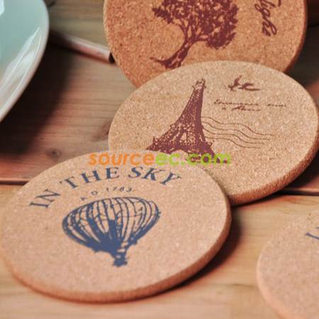 Customization Healthy Wooden Coasters Promotional Products