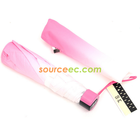 Customization Gradient Three Folding Umbrella Promotional Products