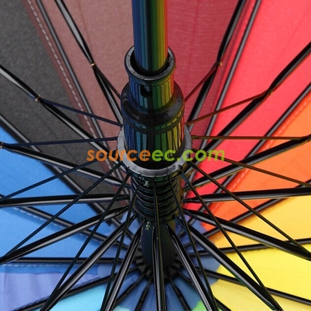 Customization Storage Straight Colorful Umbrella Promotional Products