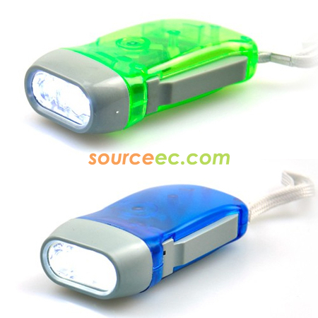 Customization Green Energy Flashlight Promotional Products