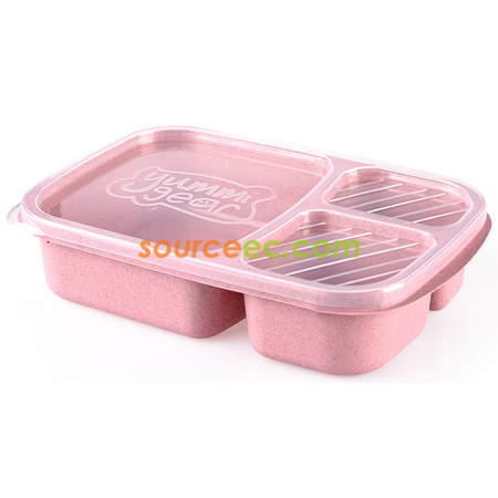 Customization Wheat Straw Lunchbox Promotional Products