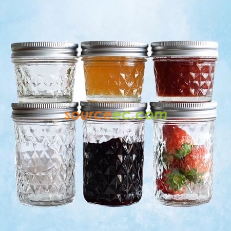 Customization 350ML Diamond  Glass Promotional Products