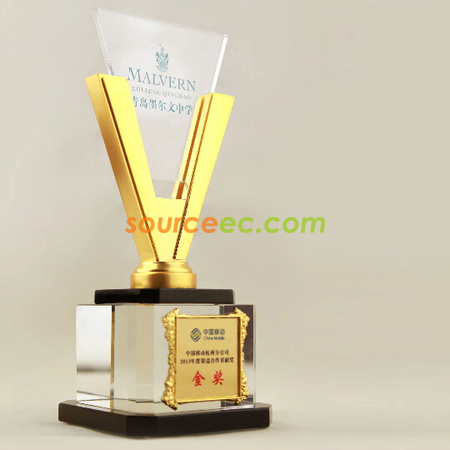 Customization Crystal Trophy Promotional Products
