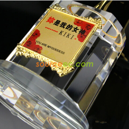 Customization Crystal Trophy Promotional Products