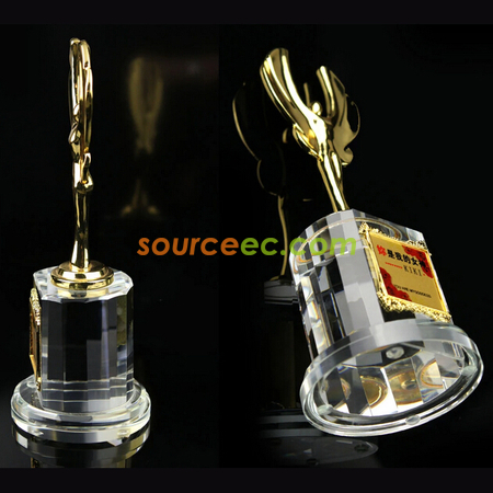 Customization Crystal Trophy Promotional Products