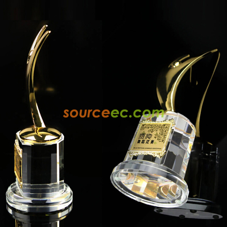 Customization Crystal Trophy Promotional Products