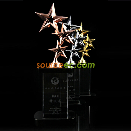 Customization Crystal Trophy Promotional Products