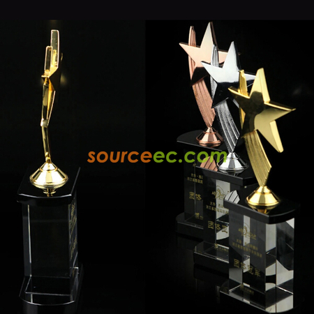 Customization Crystal Trophy Promotional Products