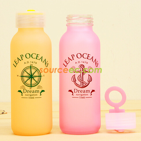 Customization 300ML Portable Glass Bottles Promotional Products