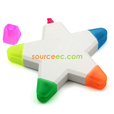 Customization Star Fluorescent Pen Promotional Products