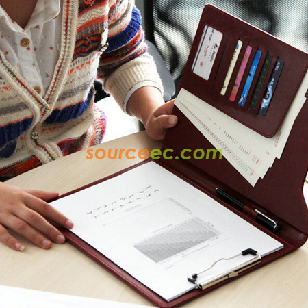 Customization Leather Folder Promotional Products