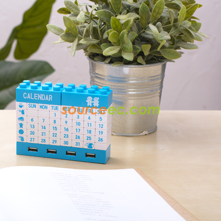 Customization Building Blocks Calendar Promotional Products