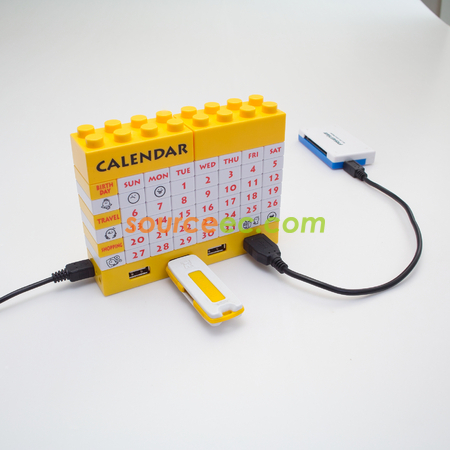 Customization Building Blocks Calendar Promotional Products