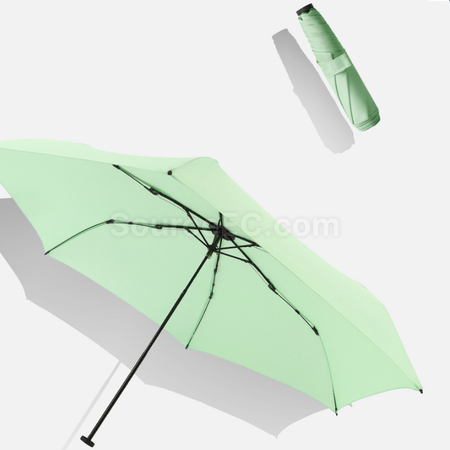 Customization Ultra-Light Carbon Fiber Tri-Fold Portable Umbrella Promotional Products