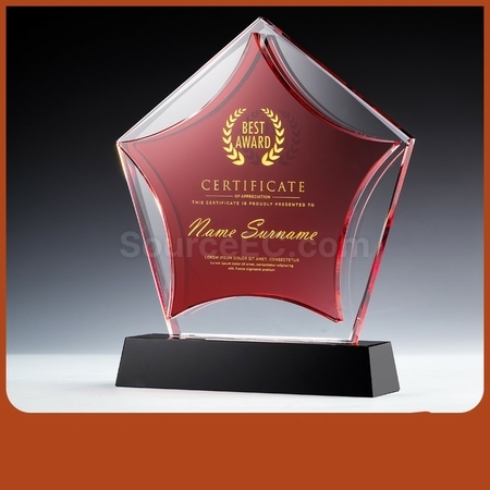 Customization Pentagram  Crystal Seat Promotional Products