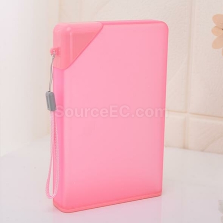 Customization A5 paper plastic square water bottle Promotional Products