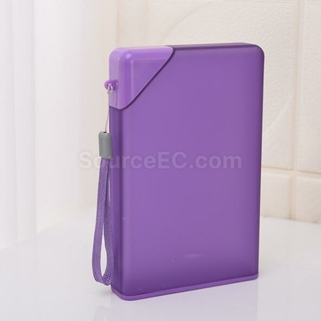 Customization A5 paper plastic square water bottle Promotional Products