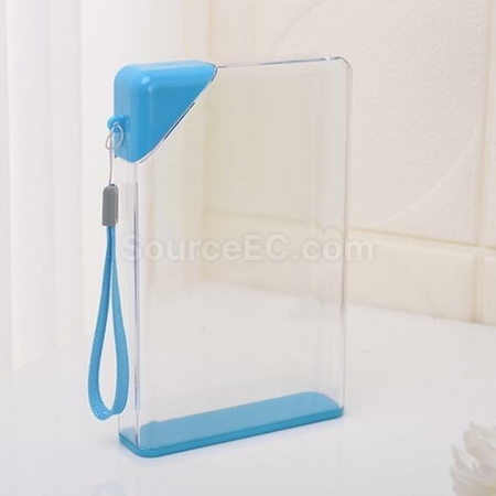 Customization A5 paper plastic square water bottle Promotional Products