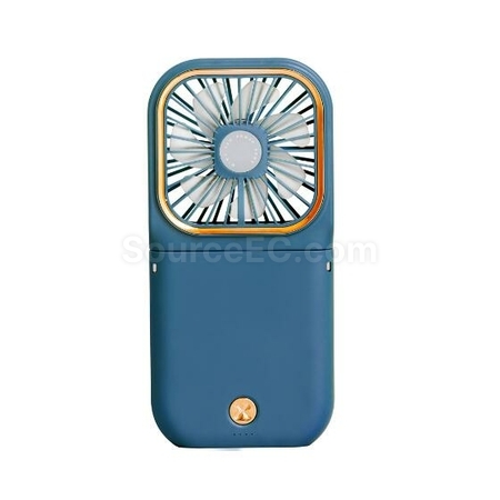 Customization USB mobile phone holder with power bank hanging neck fan Promotional Products