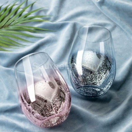 Customization Gradient Starry Egg Glass Promotional Products