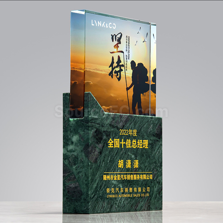 Customization Marble Creative Crystal Seat Promotional Products
