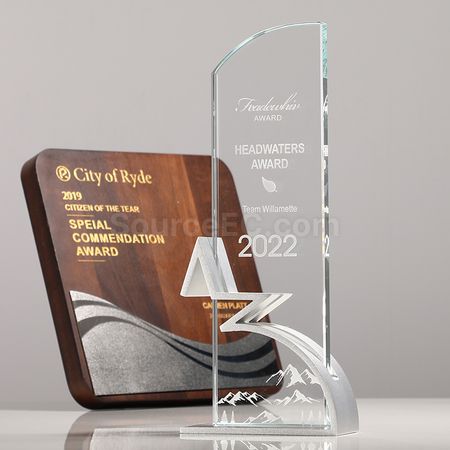 Customization Crystal Trophy Promotional Products
