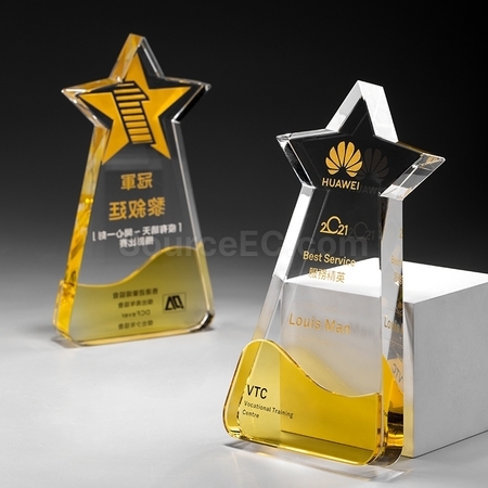 Customization Crystal Trophy Promotional Products