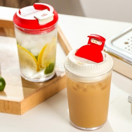 Customization 430ml pPlastic Coffee Cup Promotional Products