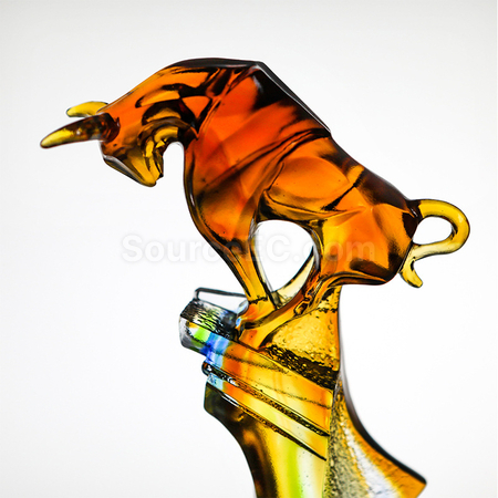 Customization Colored Glaze Crystal Trophy Promotional Products