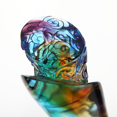 Customization Colored Glaze Crystal Trophy Promotional Products