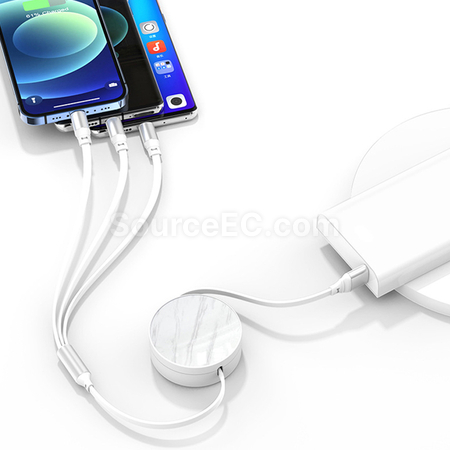 Customization Three-In-One Charging Cable Promotional Products