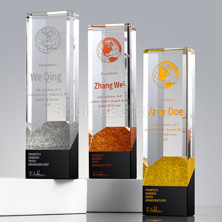 Customization Crystal Trophy Promotional Products