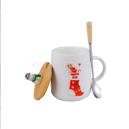 Customization Christmas Cup Ceramic Cup Promotional Products