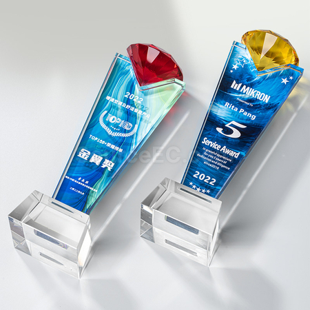 Customization Crystal Trophy Promotional Products
