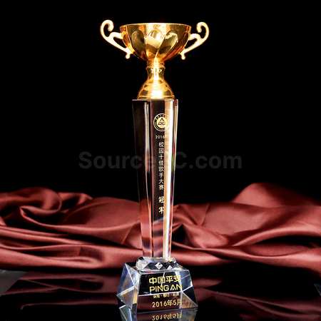 Customization Crystal Trophy Cup Promotional Products