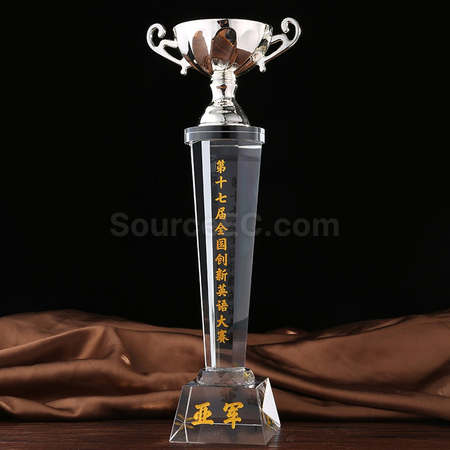 Customization Crystal Trophy Cup Promotional Products